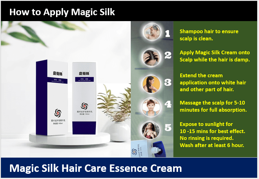 Hair Loss Control Hair Cream by Magic Silk Singapore