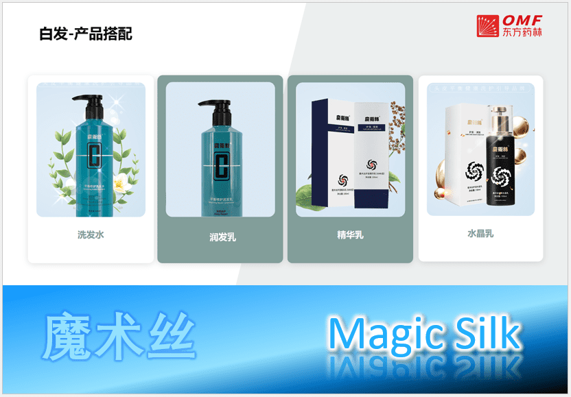 Magic Silk Hair Cream and Shampoo